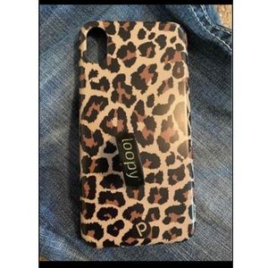 Cheetah loopy phone case I phone XS MAX